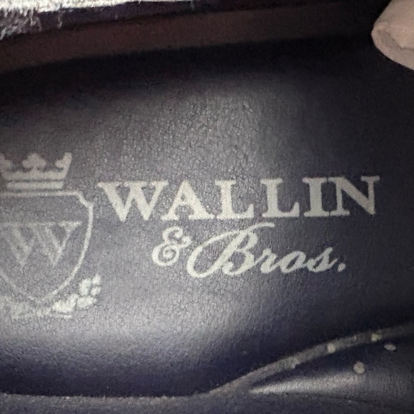 Wallin Bros Dark Navy Dress Shoes Men”s size 10.5 - Picture 2 of 7